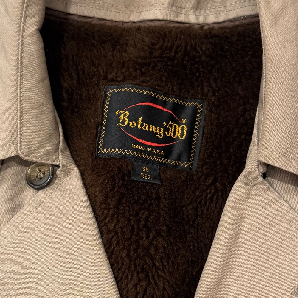 Vintage Botany 500 Trench Coat - Picture 4 of 8